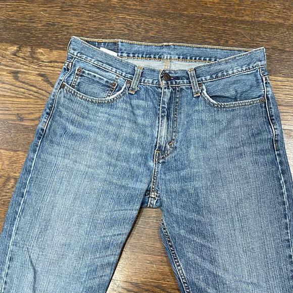 Levi's 559 Size 32 X 32 Jeans Relaxed Fit Straight Leg Distressed Cotton Denim - Picture 3 of 9